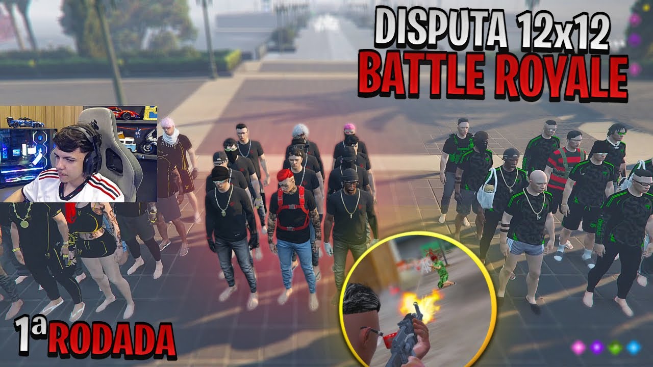 DISPUTA 12x12  | BATTLE ROYALE DO HYPE  | QUE GANHOU ? | HYPE RP | GTA RP |   🇹🇷