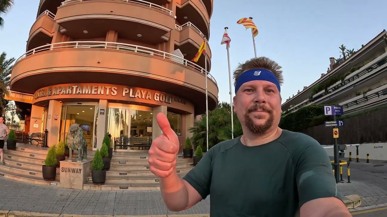 Sitges, sunrise run (3.9.2025) 