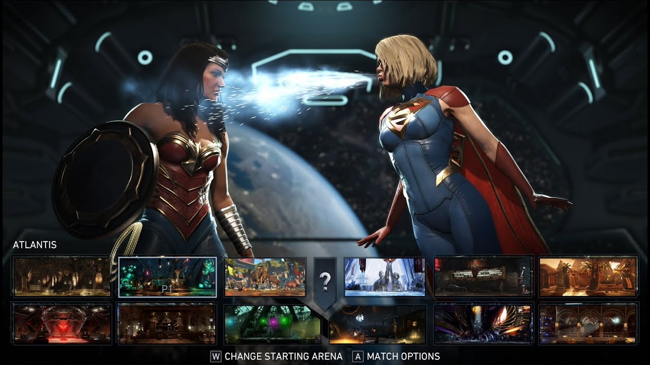 Wonder woman VS Supergirl | INSANE FIGHT | R.A.W |