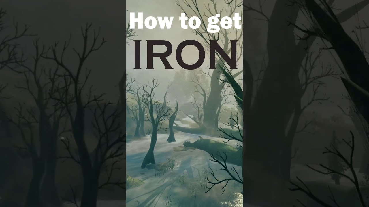 Valheim-How to get IRON! (short)