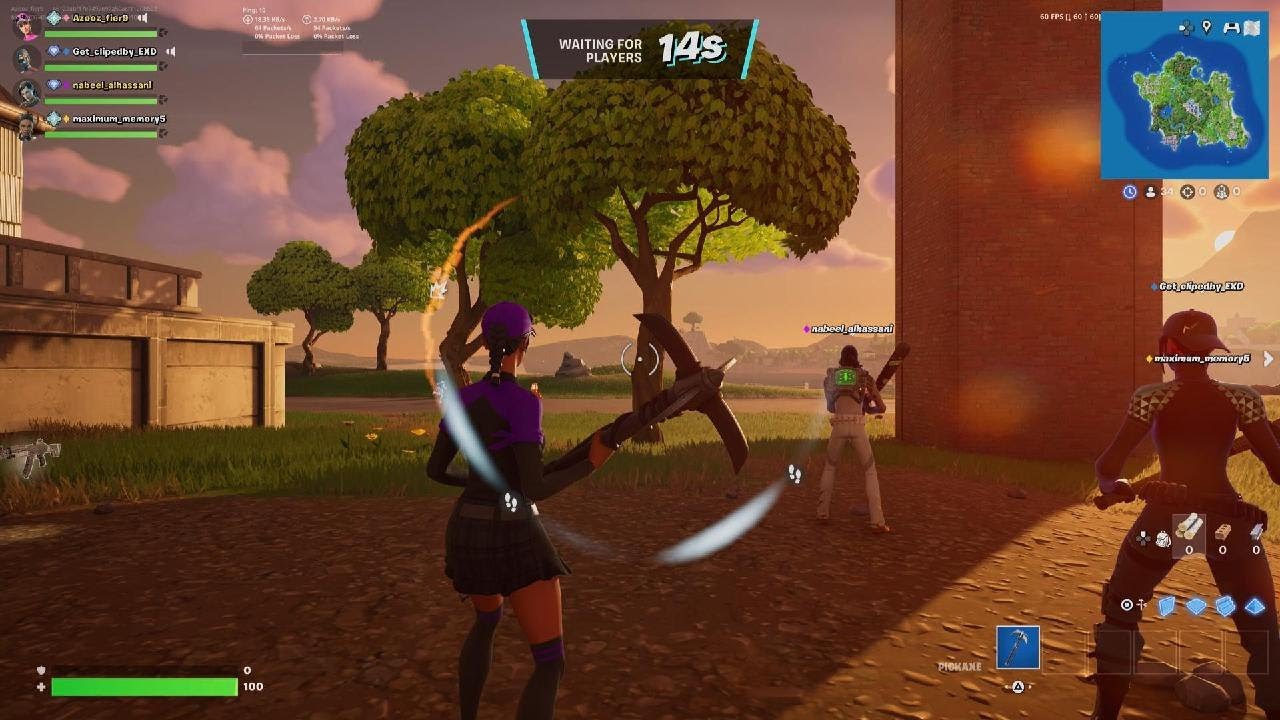 فورت نايت بعد القطعه😢😢😢 (فوزت رانك)🥳🥳🥳