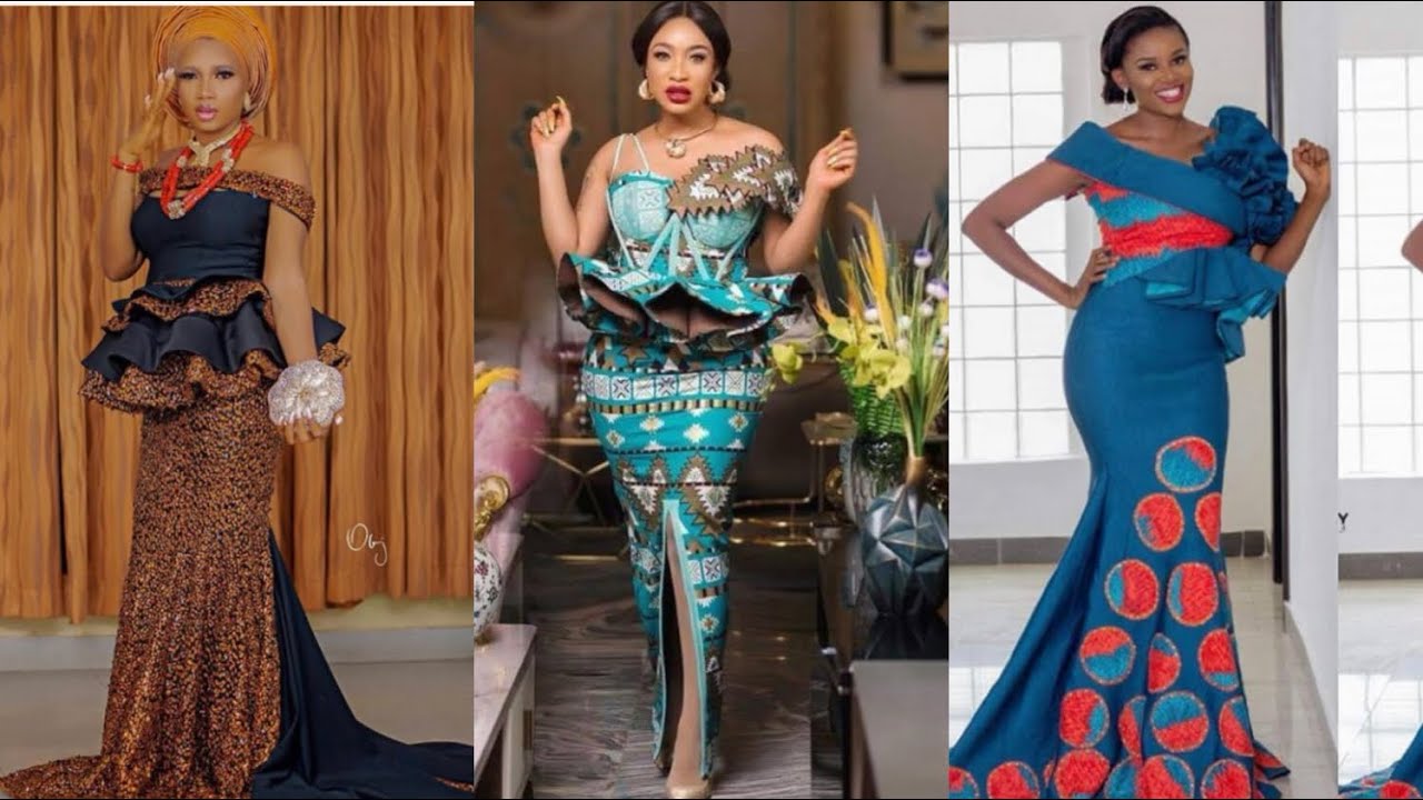 Stunning Ankara Skirt And Blouse, 2021 Top Trending Ankara Styles #Africanfashion
