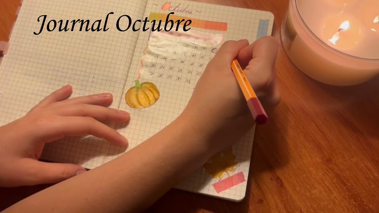 Portada de Octubre… JOURNALING