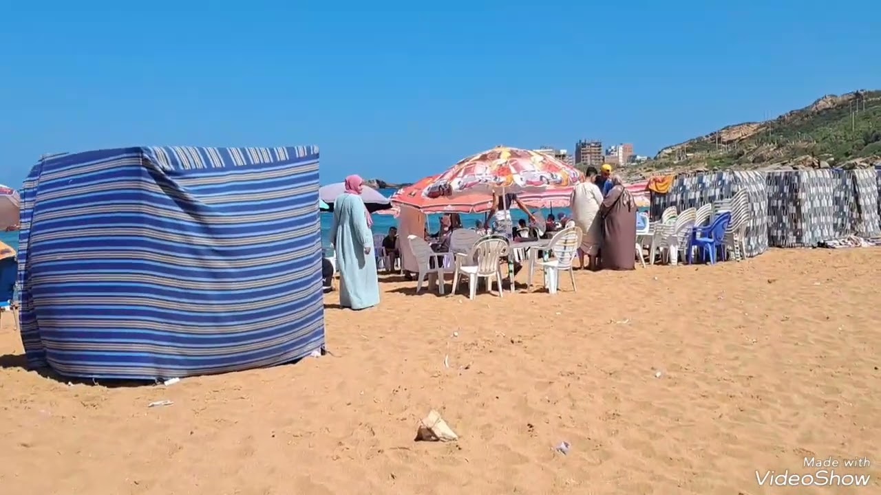 تبحيرة في شاطئ المنار الكبير جيجل