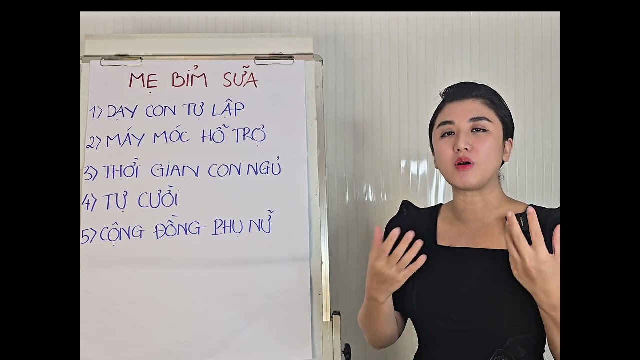 BÍ QUYẾT QUẢN LÝ THỜI GIAN CHO MẸ BỈM SỮA