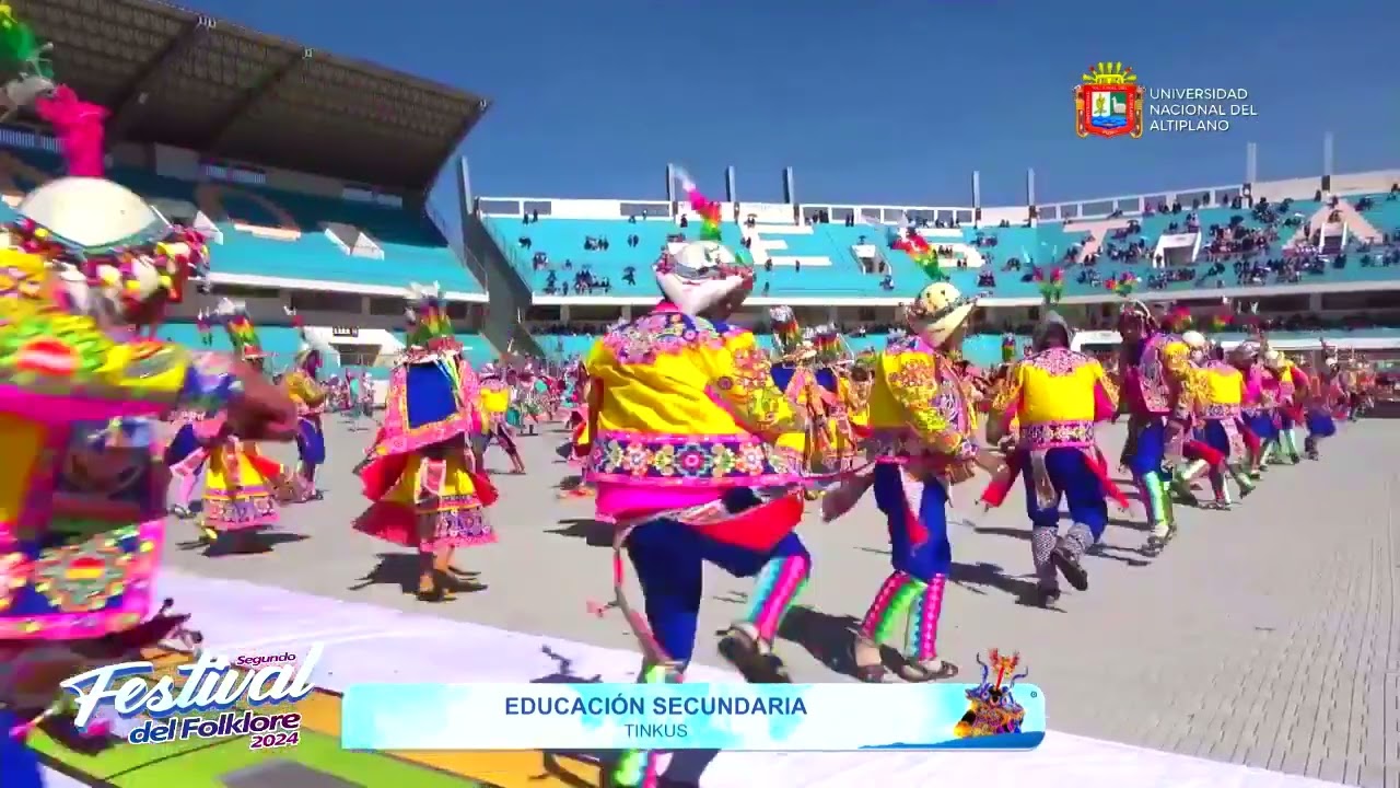 1° Lugar 💃🕺 2do Festival Universitario del Folklore 2024 | Tinkus | E.P. EDUCACIÓN SECUNDARIA