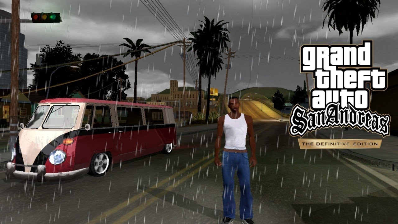 Realistic Rain GTA SA Definitive Edition Android
