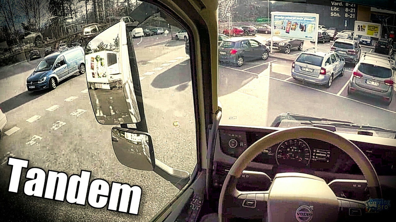 Volvo FH 540 2017 + Trailer connecting and driving