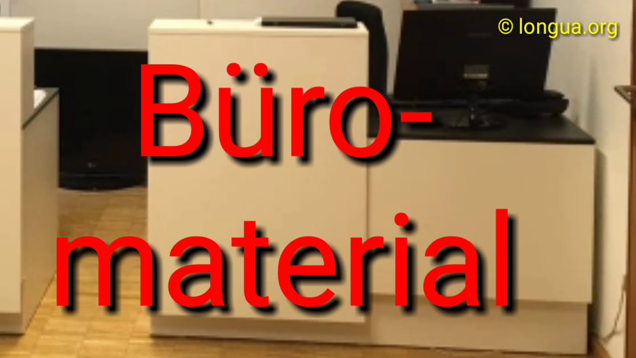 A1, A2, B1, Vokabeln, W&ouml;rter, &Uuml;bungen, B&uuml;romaterial, office vocabulary