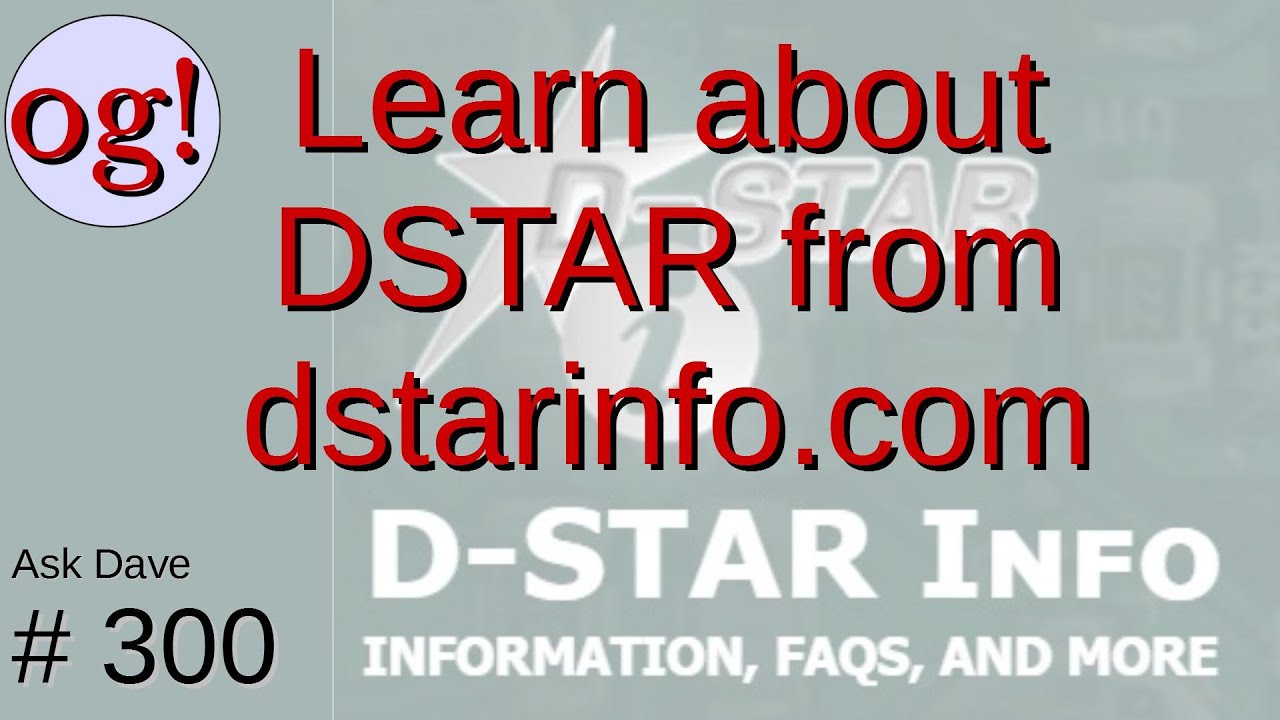 Discover DSTAR at dstarinfo.com (