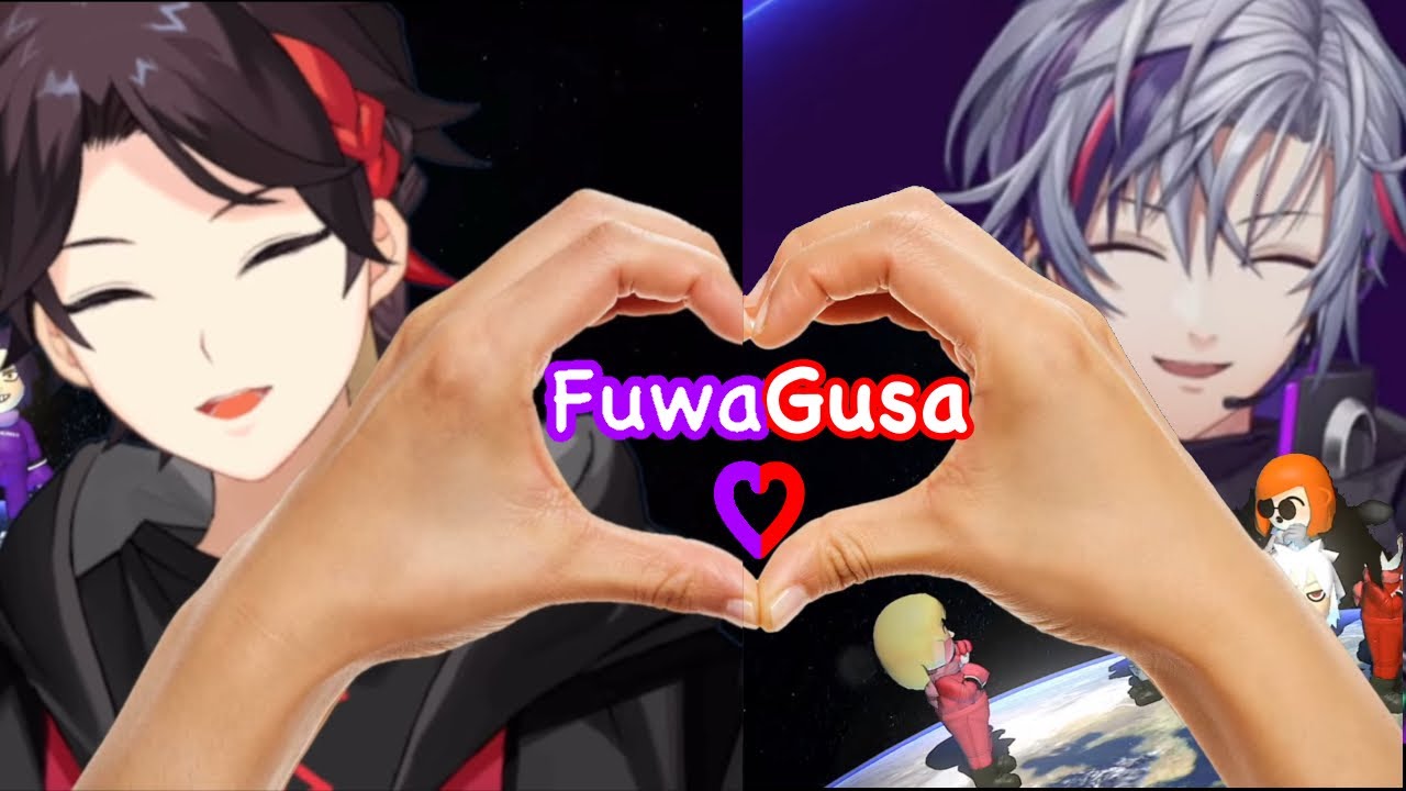 FuwaGusa make a heart [Fuwa Minato / Saegusa Akina / Kenmochi Toya / Nijisanji ] (eng sub)
