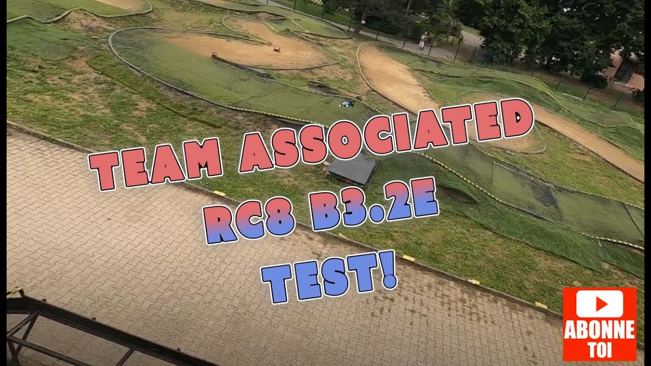 RC8B3.2E test TTMBC + hobbywing 2200kv G3 +  soyez toujours vigilant sur circuit