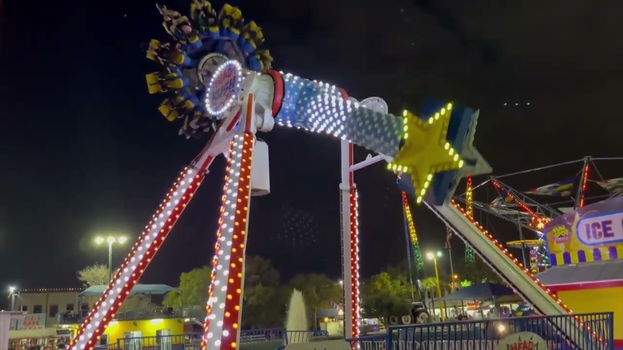 Fun Spot Kissimmee Headrush 360 Off-Ride Footage (No Copyright)