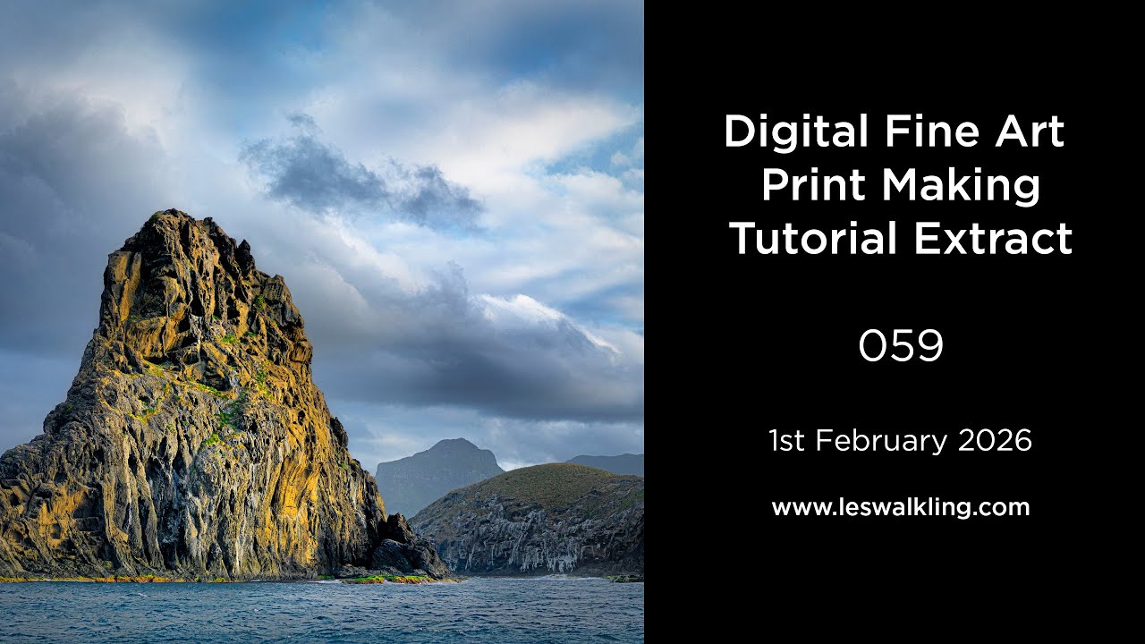 Digital Fine Art Print Making Tutorial 059 Extract