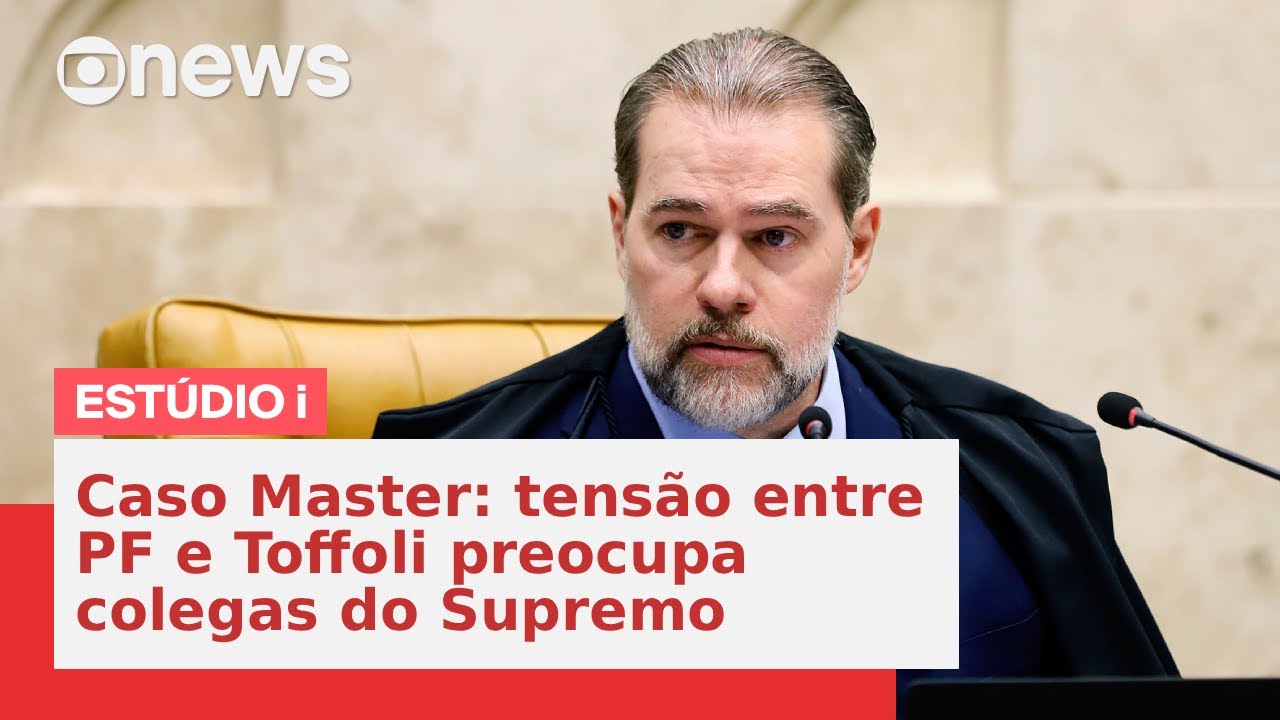 Caso Master: tensão entre PF e ministro Dias Toffoli preocupa colegas do Supremo
