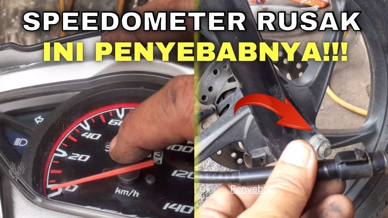 Penyebab Jarum Speedometer Tidak Begerak atau Berputar | Cara Memperbaiki Speedometer Mati