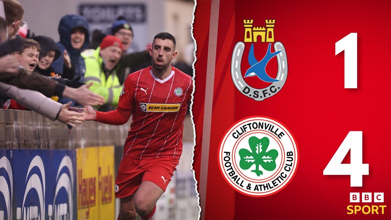 HIGHLIGHTS | Dungannon Swifts 1-4 Cliftonville