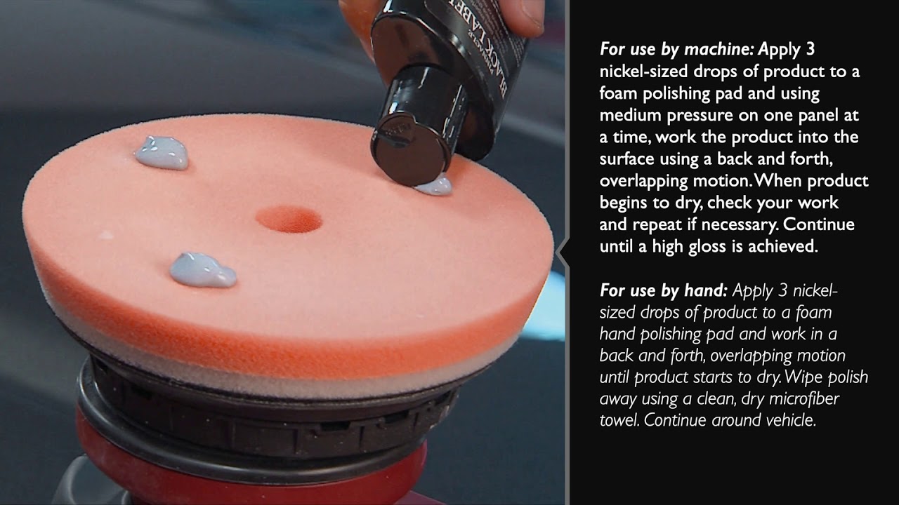 How to compound and polish your car to remove paint defects and scratches