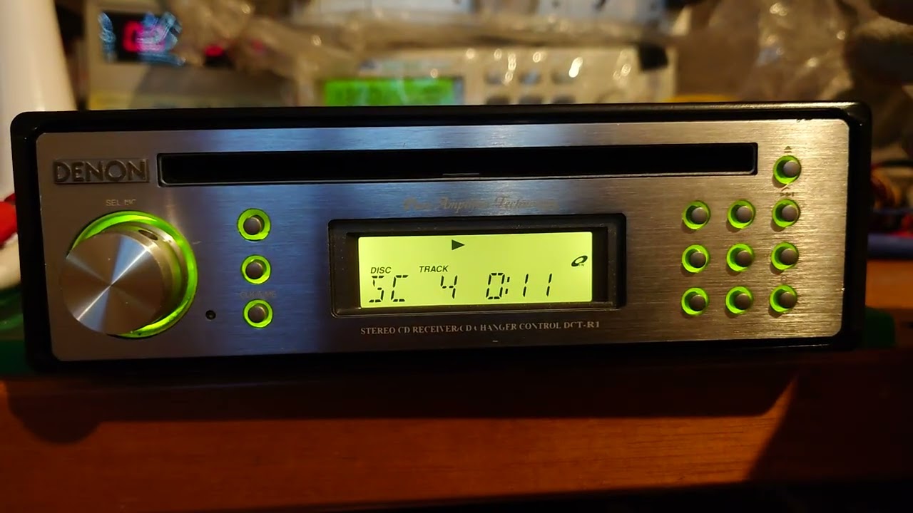 Denon dct-r1 CD player audiophile
