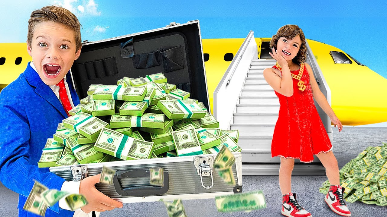 Les Enfants Sont MILLIONAIRES  Pendant 24H