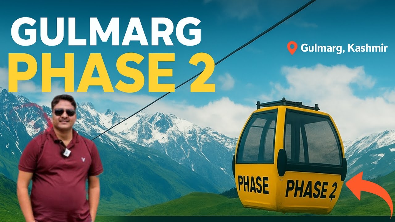 Riding Asia's Highest Gondola in Summer | Gulmarg Phase 2 Adventure