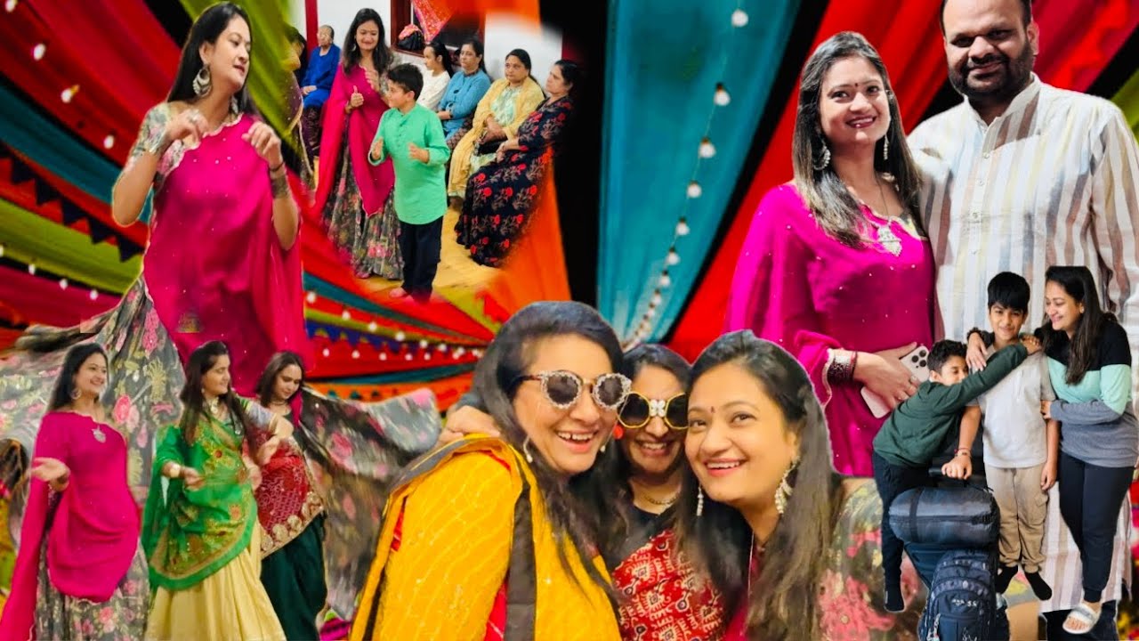 Garba ke liye banaye trending glasses 👓 ! Navratri day 2 ! Shivu ki first trip ki packing ! 
