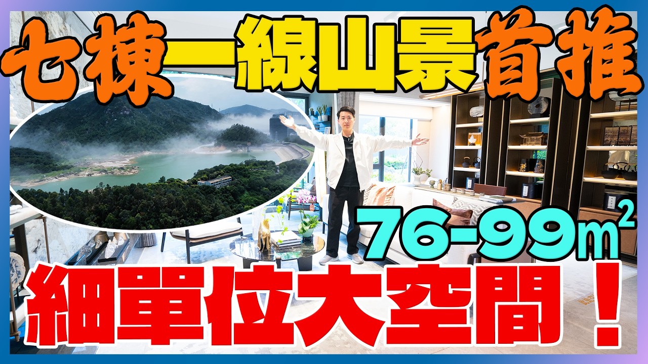勁減5000/㎡｜正方南灣首府7棟新推｜單價23000起一線山景細單位