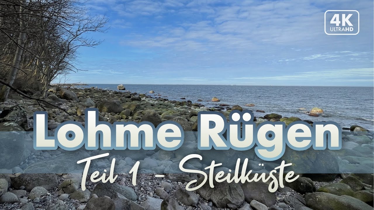 An der Steilküste zum Schwanenstein - Lohme Rügen 2022 (4K Walk / ASMR)