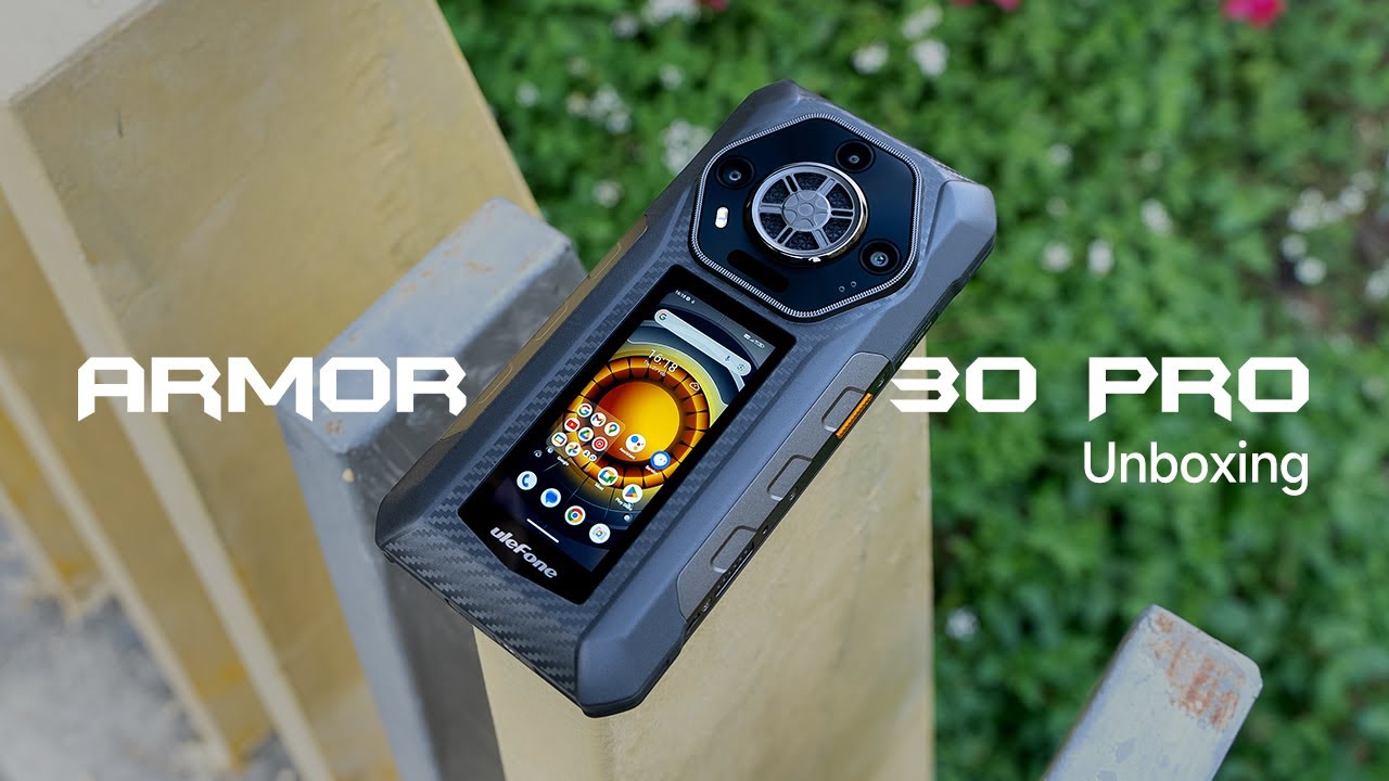 Ulefone Armor 30 Pro Unboxing: World's 1st Dual Main Screen Rugged Phone!