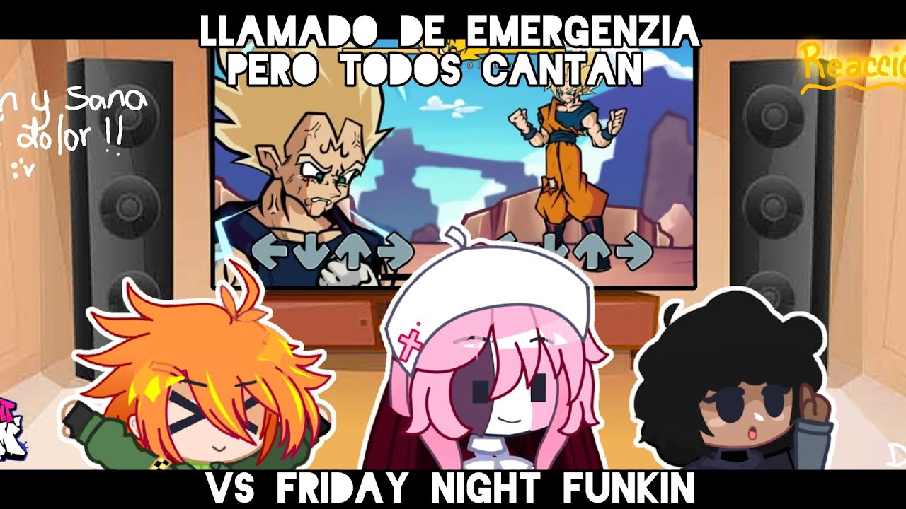 Friday Night Funkin reacciona a Llamado de EmergenZia but everyone sings 🎶|| FNF || 🎤