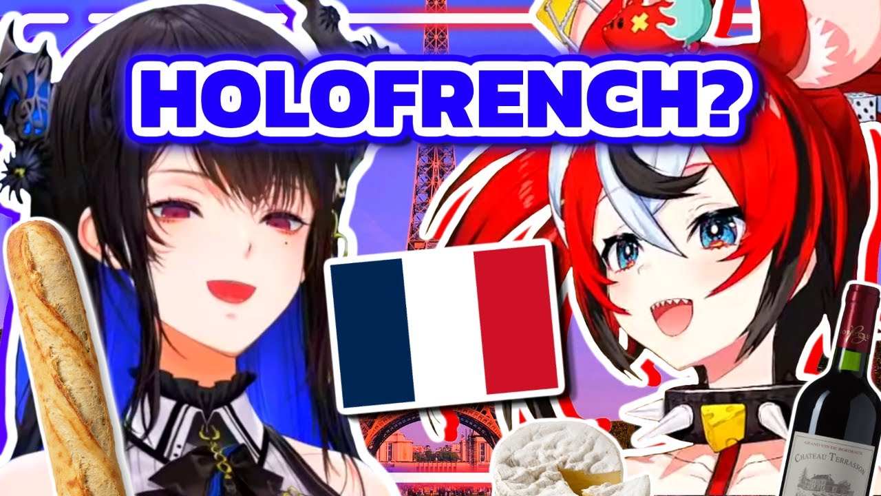 Can La Nerissa And La Baelz Speak French?【holoEN -Baelz/Nerissa】