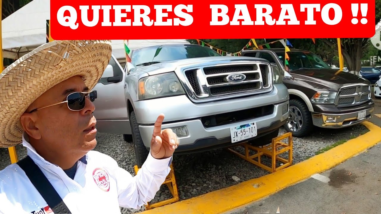 PRECIOS trokas chulas en venta Tianguis de autos usados el tapatio.