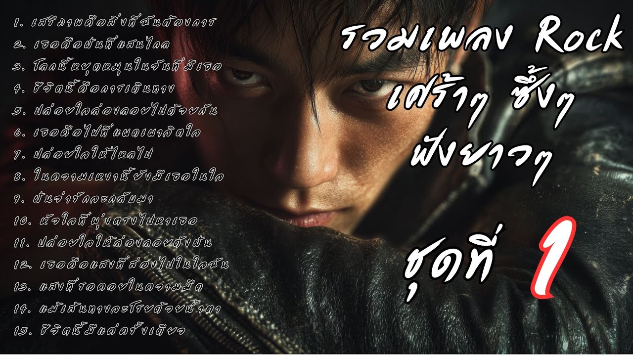 ชุดที่ 1 | รวมเพลงร็อคเศร้า ซึ้งกินใจ ฟังเพลิน ๆ | ร็อคไปกับบ่าวสา