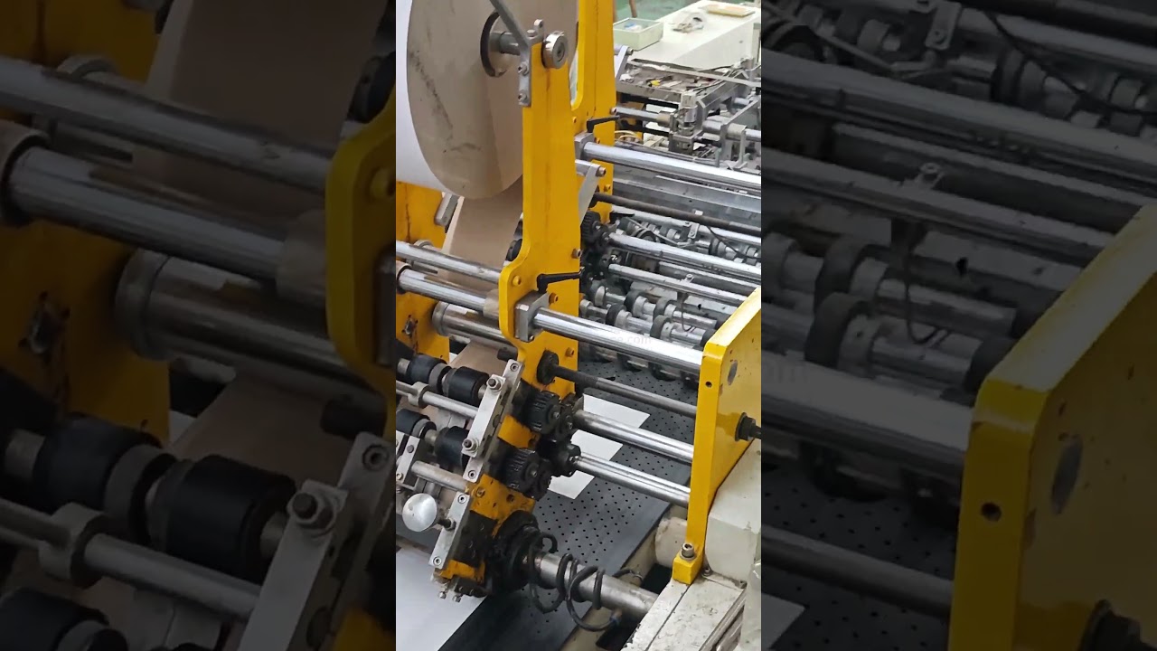 💥A real-life exploration of the Jialan Package factory's production British-style grid paper bags