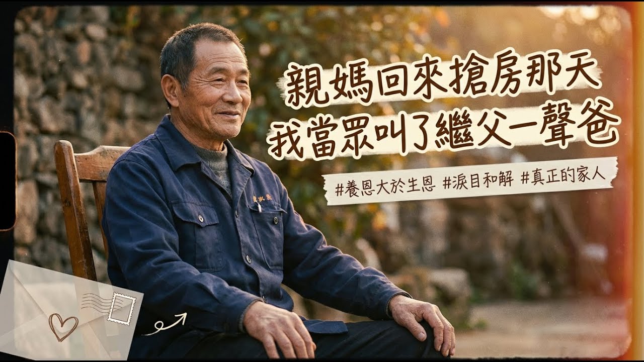親媽回來搶房那天，我當眾叫了繼父一聲爸