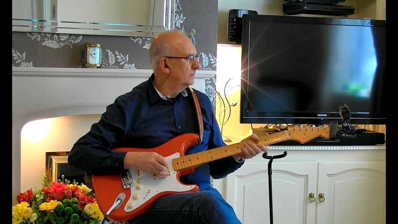 Rock and roll lullaby - B. J. Thomas - instro cover by Dave Monk