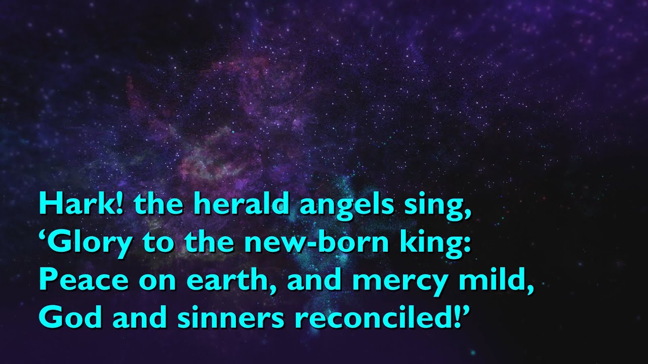 Hark, the Herald Angels Sing (Tune: Mendelssohn - 3vv) [with lyrics for congregations]