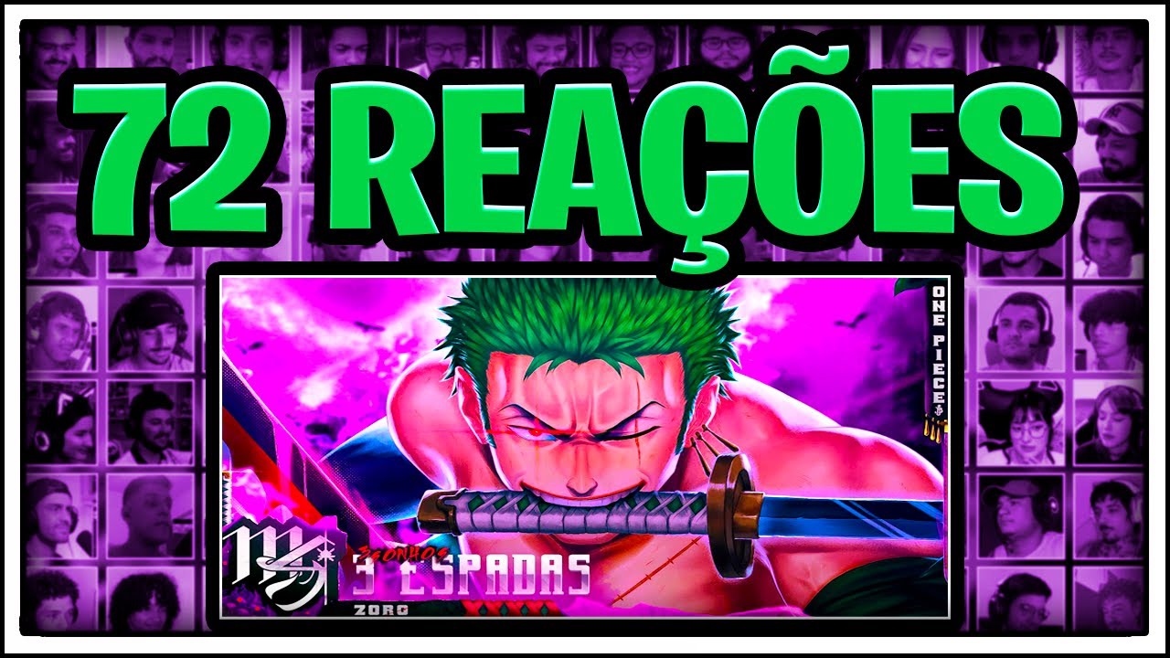 MULTREACT - Roronoa Zoro (One Piece) - 3 Sonhos, 3 Espadas | M4rkim