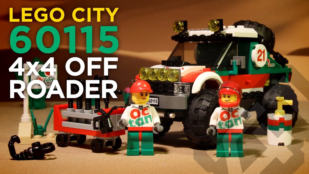 LEGO City 60115 - 4x4 Off Roader (2016) - Stop Motion Build