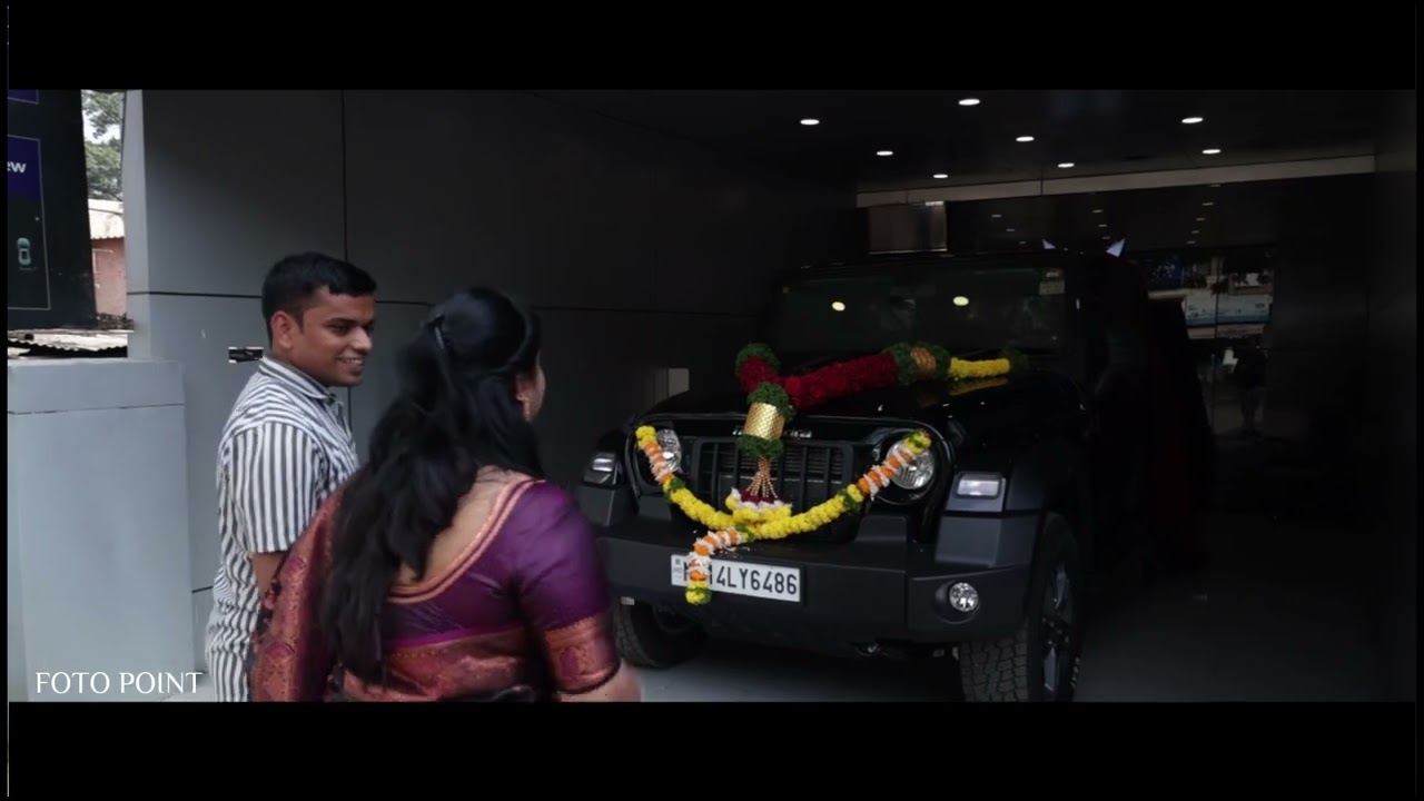 Gift to wife #thar #mahindra #mahindrathar