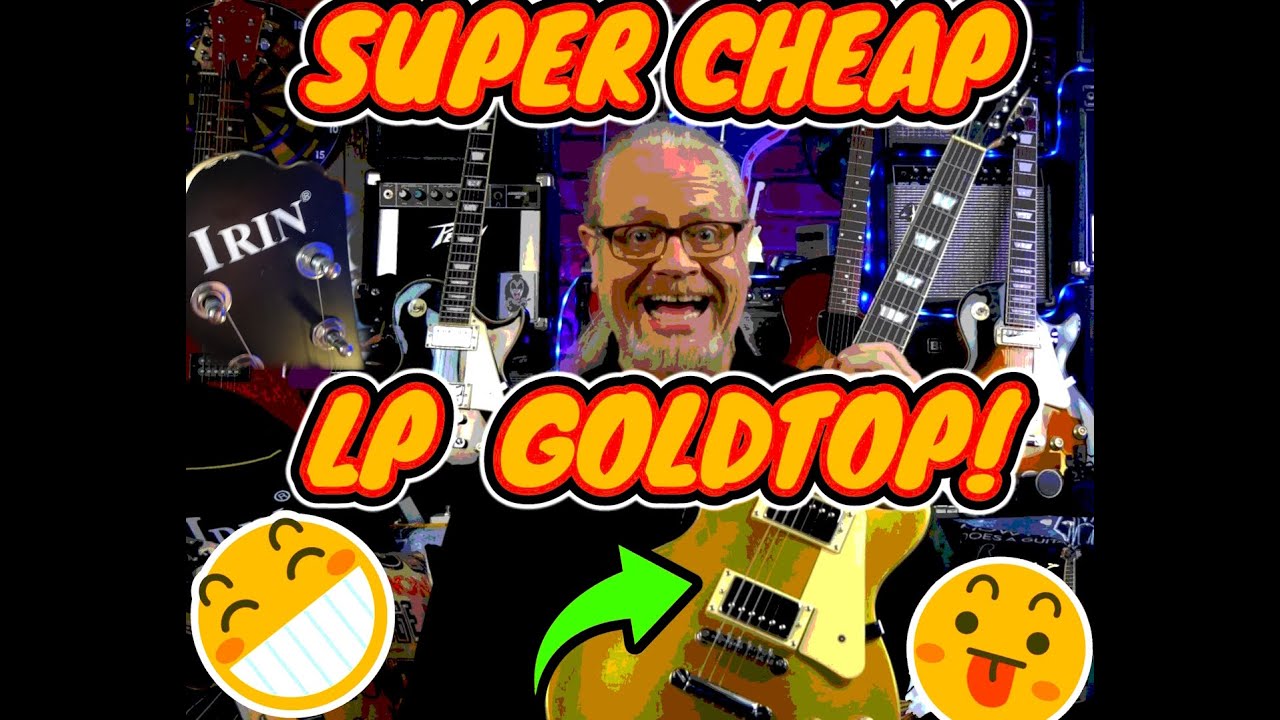 Get PRO Tone for Less - IRIN LP Classic Gold Top Guitar