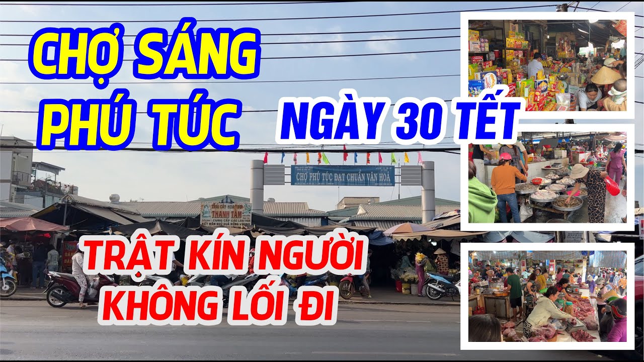 CHỢ S&Aacute;NG PH&Uacute; T&Uacute;C TRẬT K&Iacute;N NGƯỜI KH&Ocirc;NG LỐI ĐI Ng&agrave;y 30 Tết | C&agrave; Răng Căng Tai TV