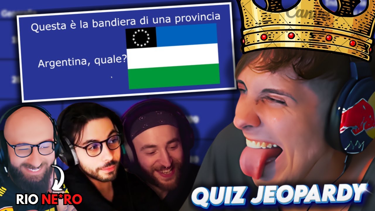 La CORONA Torna al RE 🤴 QUIZ JEOPARDY Con BLUR, MARZA, FAZZONE e PESH
