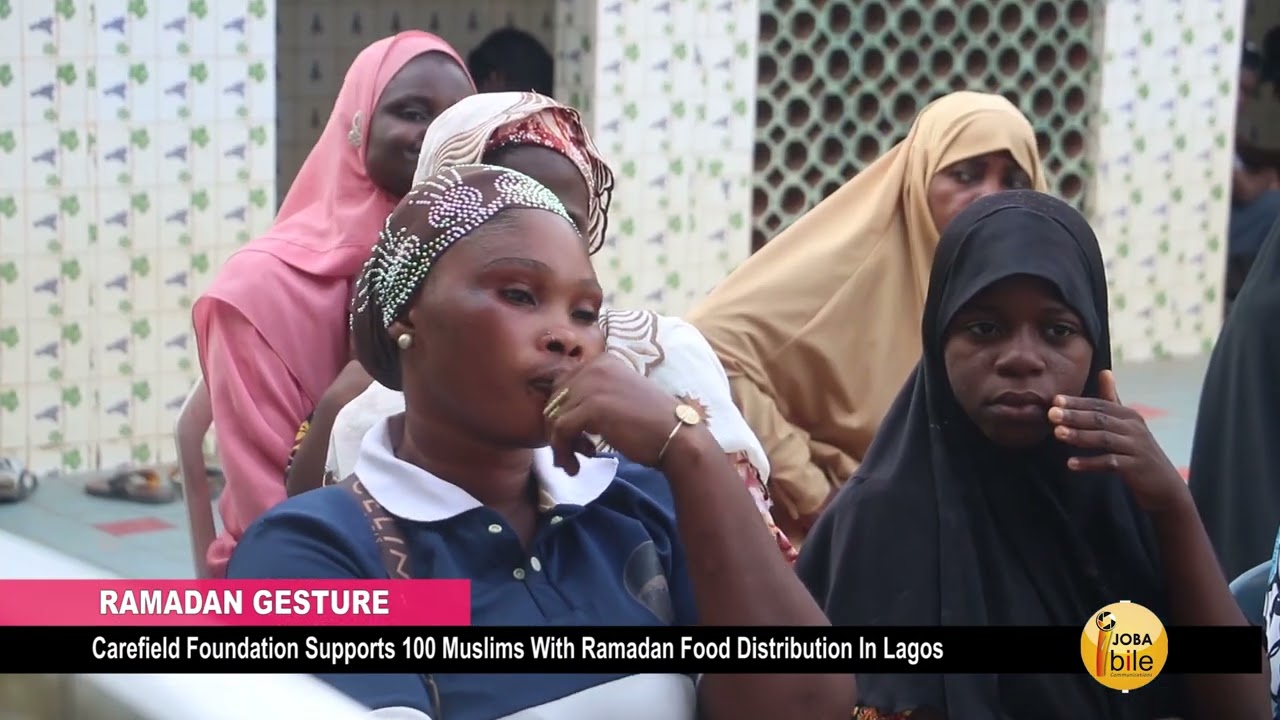*CAREFIELD FOUNDATION SUPPORTS 100 MUSLIMS WITH RAMADAN FOOD DISTRIBUTION IN LAGOS*