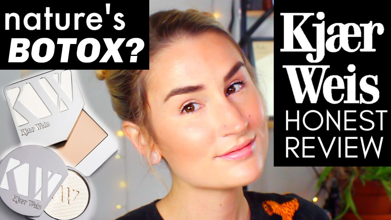 KJAER WEIS Foundation Wear Test + Review | Ultimate Luxury Ingredients | Clean + Organic Makeup