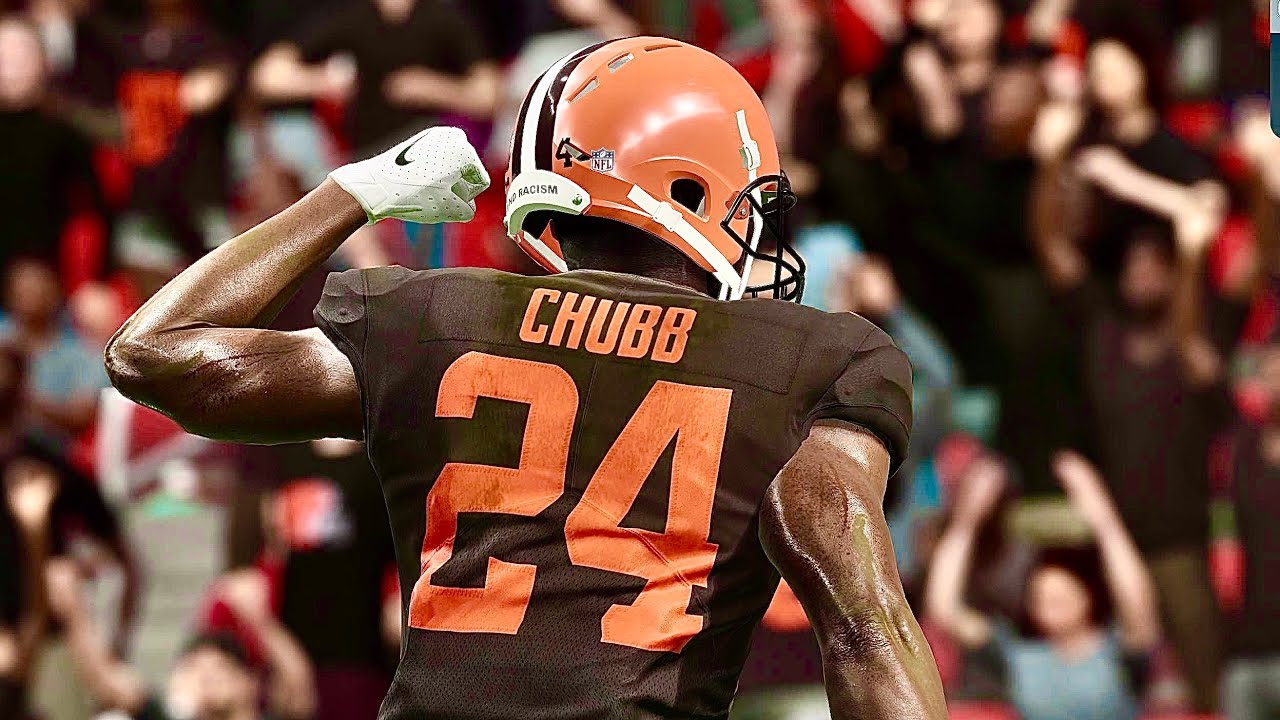 MADDEN 22: NICK CHUBB GOES OFF FOR 5 TD'S VS THE SEAHAWKS!!