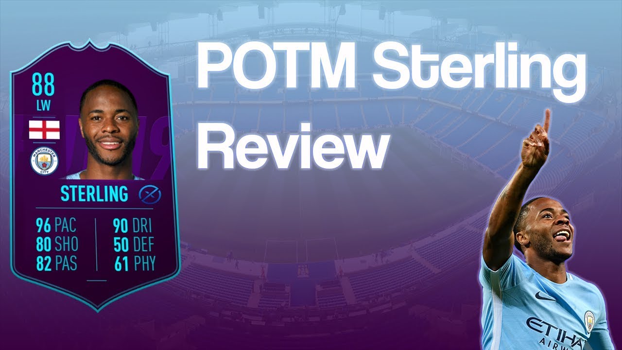 FIFA 19 | 88 POTM STERLING REVIEW!