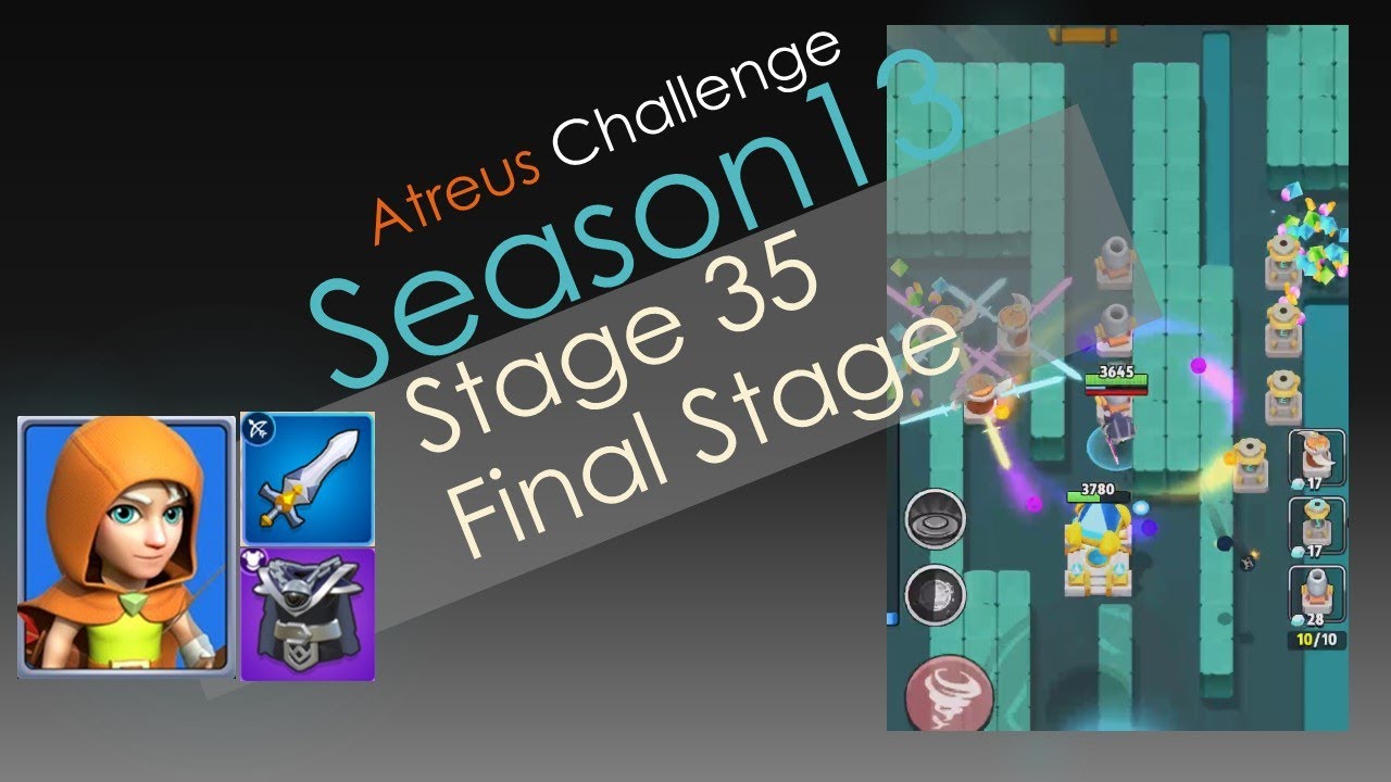 ARCHERO: Legendary Challenge Stage 35 with Atreus (Season 13)