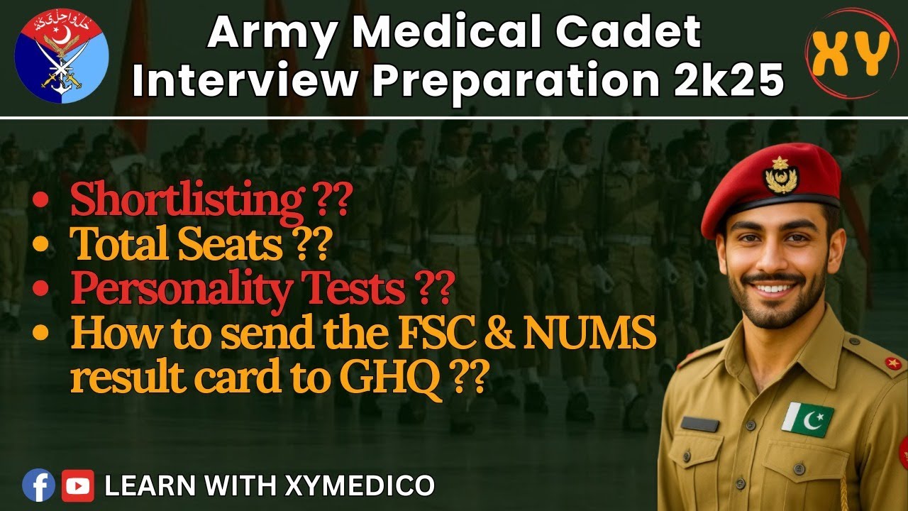 Army Medical College: AMC interview Preparation 2025 | Shortlisting | AMC Personality test