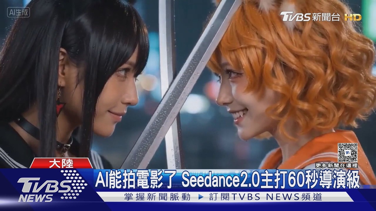 震撼創作圈! Seedance 2.0逼真過頭爆爭議｜TVBS新聞 @TVBSNEWS01